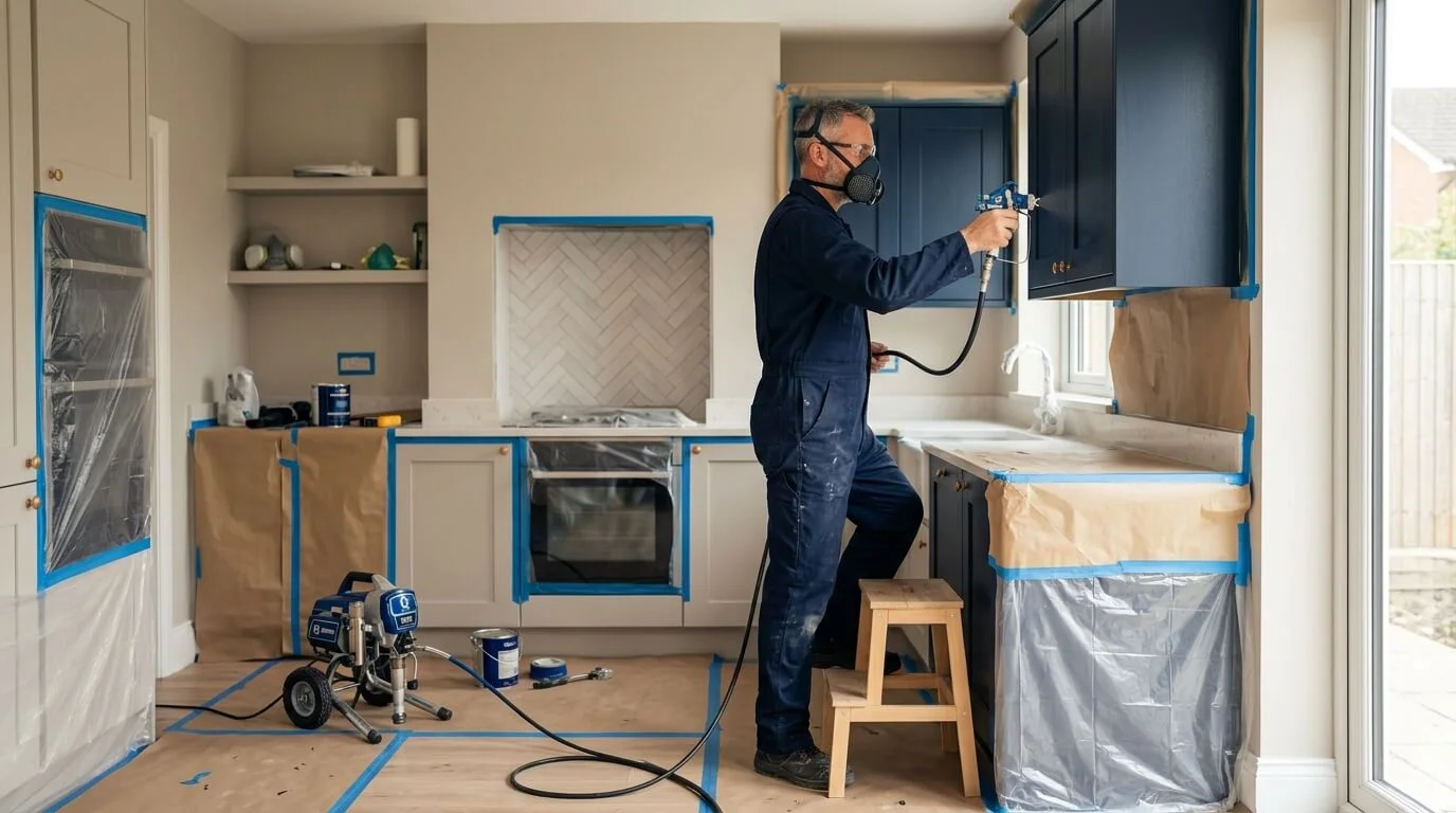 Kitchen spraying Wigan